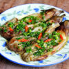 Cà tím nướng mỡ hành