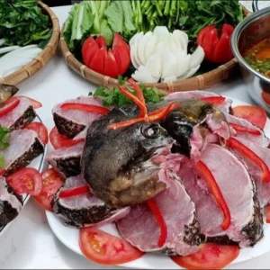 Lẩu chua/ lẩu thái cá bống mú