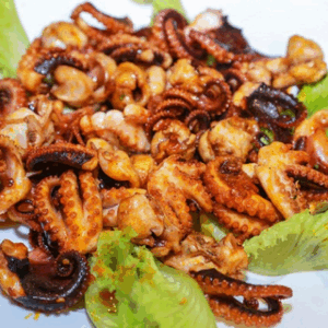 Bạch tuộc nướng muối ớt