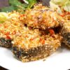 Cá bống mú rang muối thái