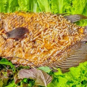 Cá tai tượng chiên xù