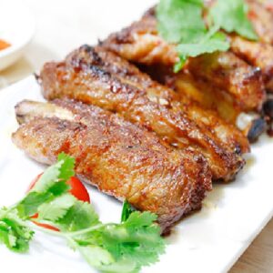 Sườn heo nướng muối ớt