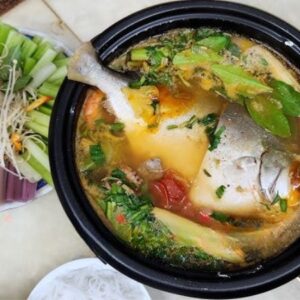 Cá chim lẩu ngót / lẩu thái