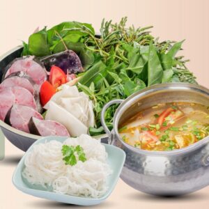 Lẩu cá lăng chua bần / trái giác
