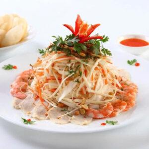 Gỏi hải sản cơm dừa